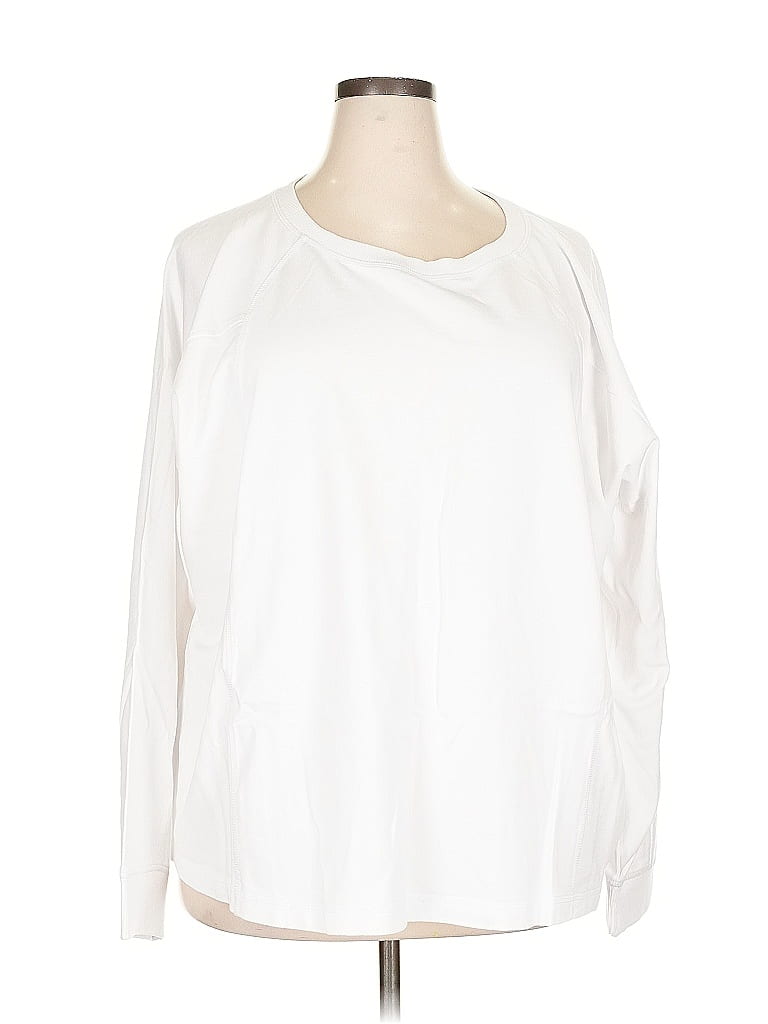 Click to view more detailed imagery on our partner's website Pre-owned Jjill Sweatshirt In White
