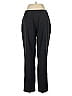 Iris & Ink Solid Black Blue Dress Pants Size UK 10 / US 6 - photo 2