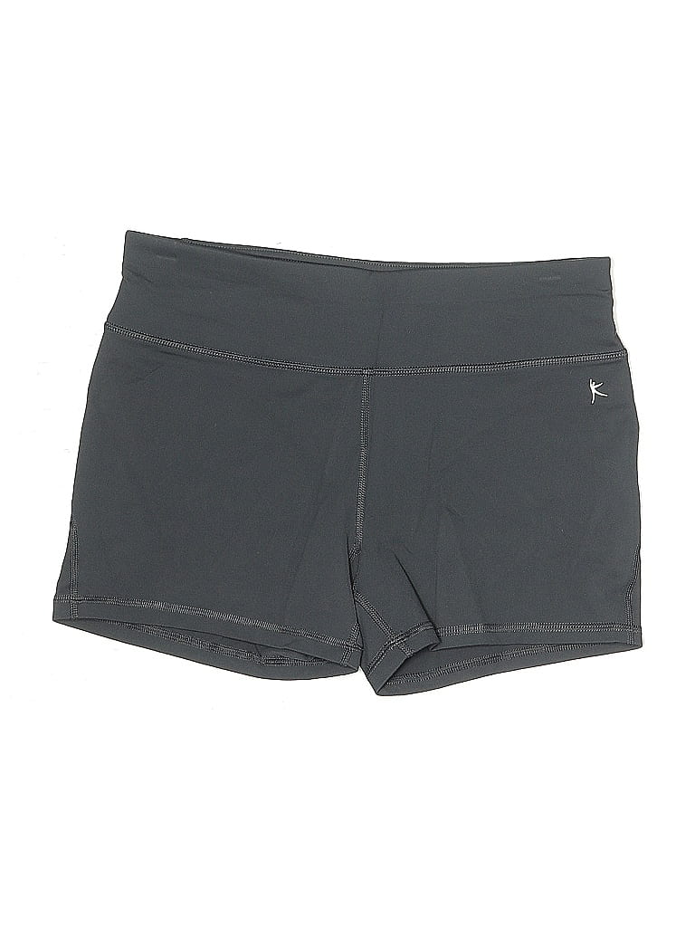 Pre-owned Danskin Now Athletic Shorts In Gray