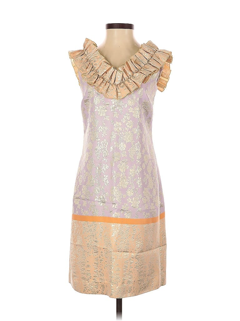 Click to view more detailed imagery on our partner's website Pre-owned Sara Campbell Cocktail Dress In Silver