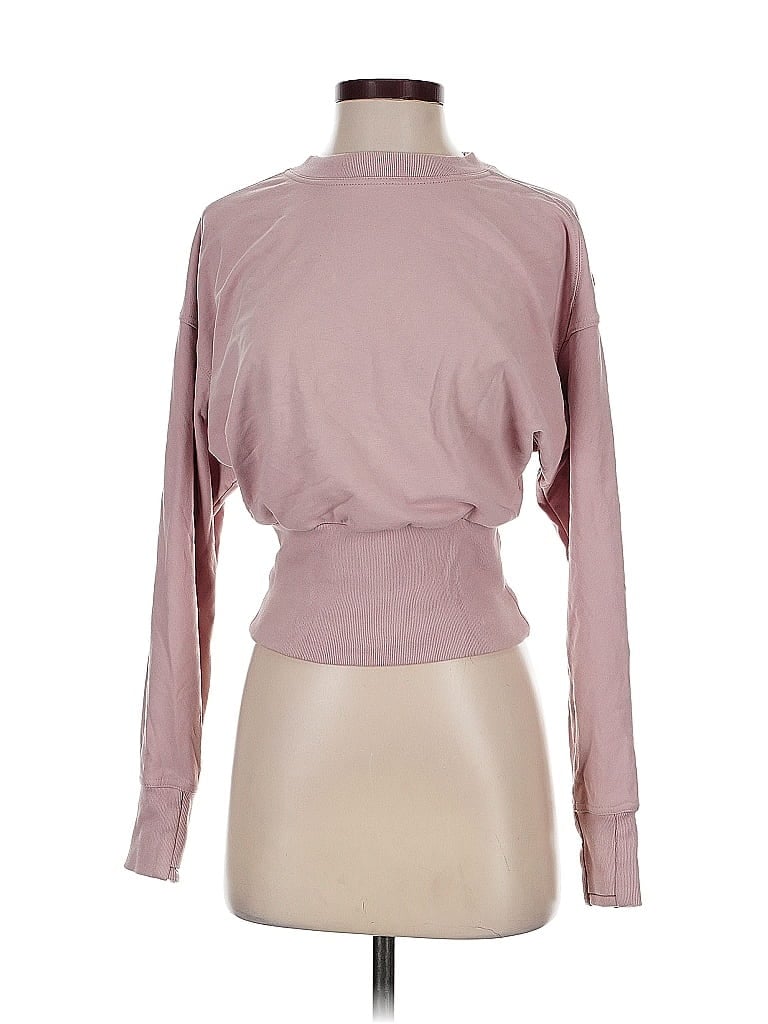 Click to view more detailed imagery on our partner's website Pre-owned Athleta Sweatshirt In Pink