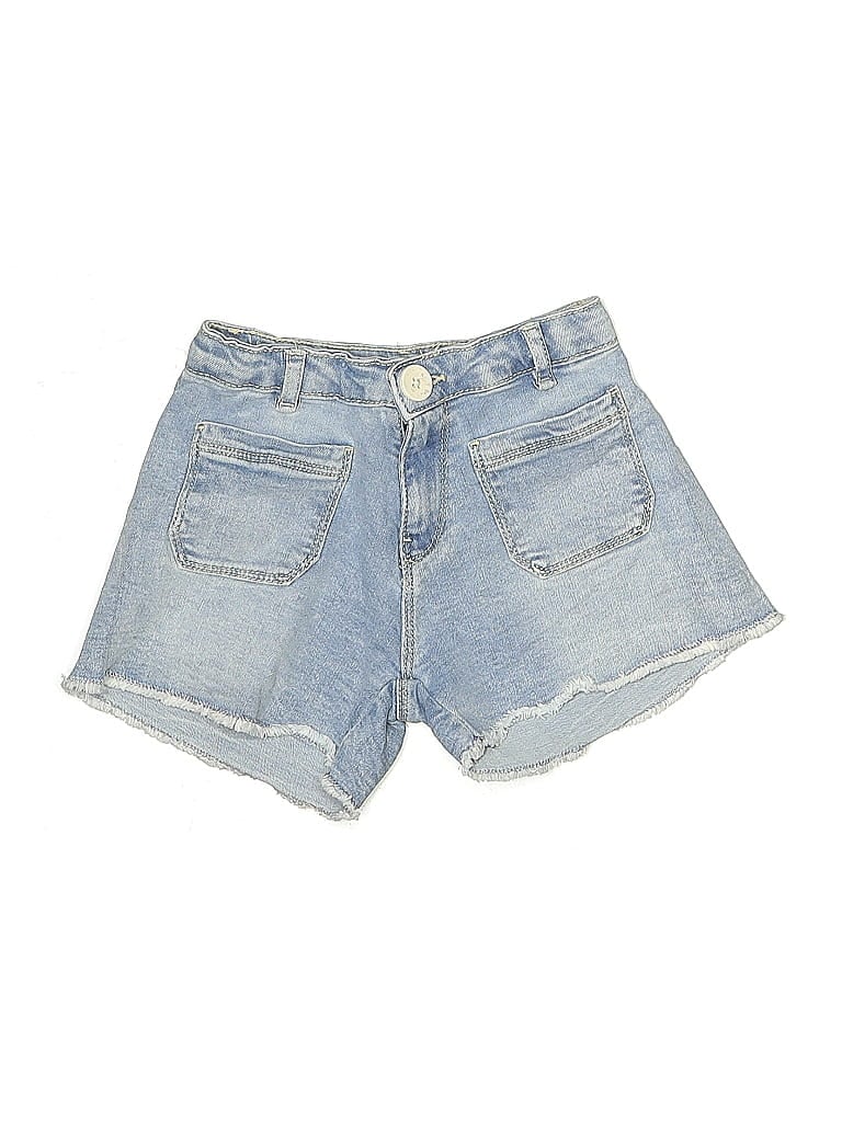 Click to view more detailed imagery on our partner's website Pre-owned Zara Kids' Denim Shorts In Blue