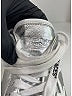 OFF-WHITE Stars Silver White Leather 2.0 Metallic Sneakers Size EU 35 - photo 7