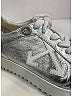 OFF-WHITE Stars Silver White Leather 2.0 Metallic Sneakers Size EU 35 - photo 5