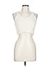 Blanc 100% Polyester Ivory Tank Top Size L - photo 1