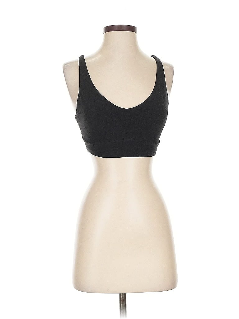 Pre-owned Athleta Sports Bra In Black