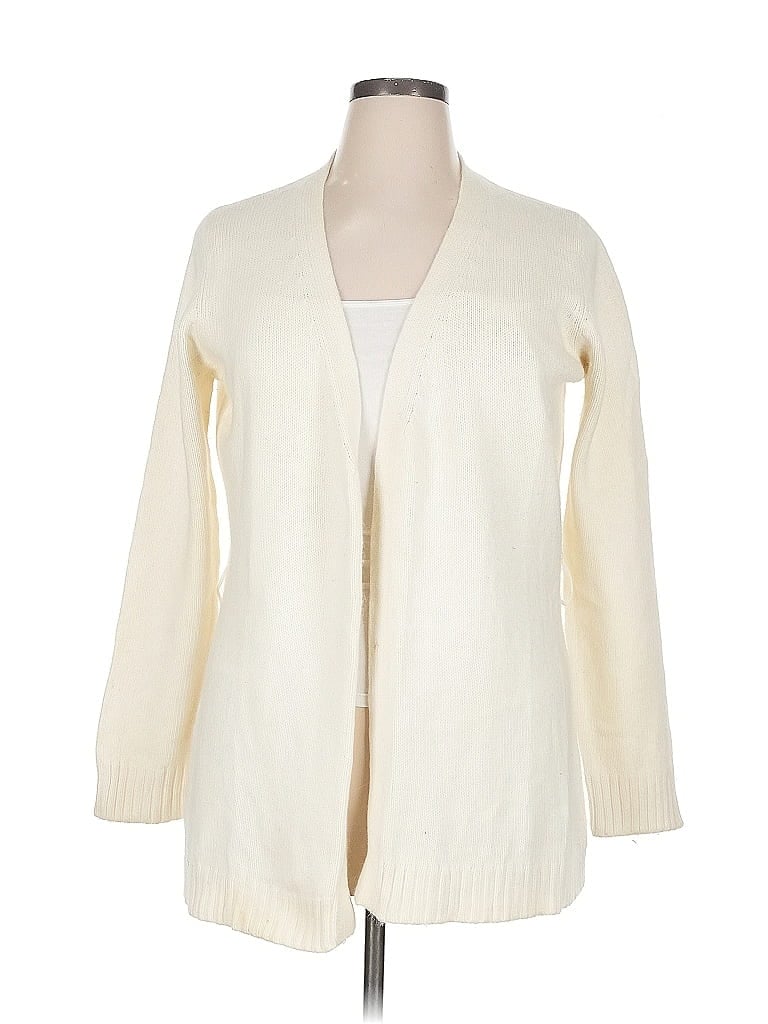 Pre-owned Old Navy Cardigan Sweater In White