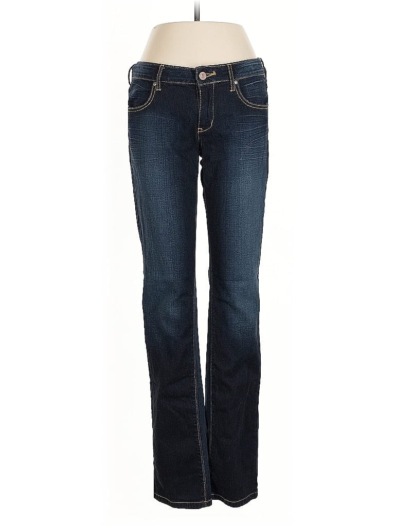 Pre-owned Pilcro And The Letterpress Jeans In Blue