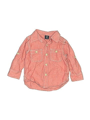 Baby Gap Long Sleeve Button-Down Shirt (view 1)