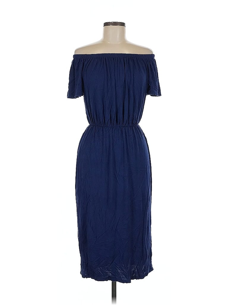 Click to view more detailed imagery on our partner's website Pre-owned Ashley Stewart Casual Dress In Blue