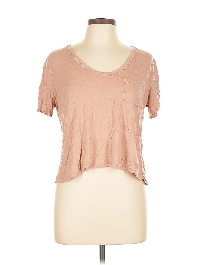 Pre-owned Alexander Wang T Short Sleeve T-shirt In Brown