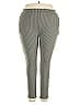 LC Waikiki Houndstooth Gray Teal Casual Pants Size 4X - photo 1
