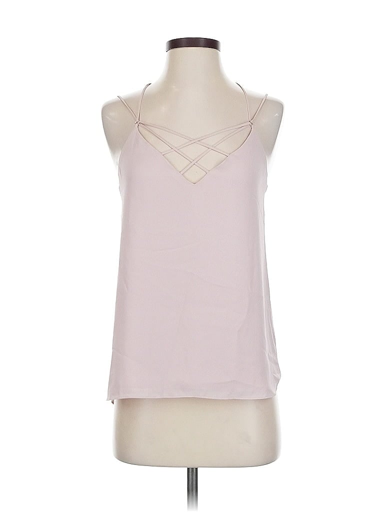 Pre-owned Express Tank Top Pink Halter Neckline Tops