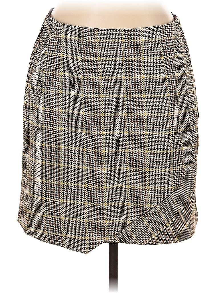 Pre-owned Cabi Formal Skirt In Brown