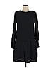 CeCe by Cynthia Steffe 100% Polyester Black Casual Dress Size 6 - photo 1