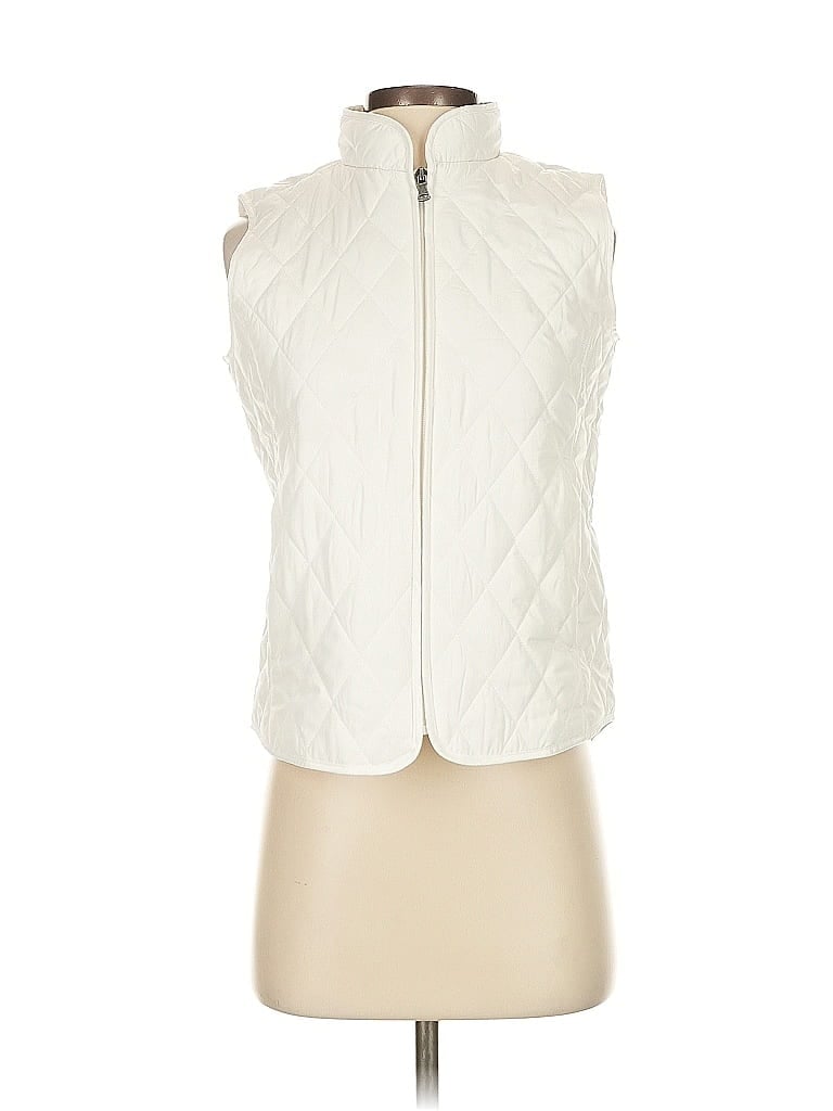 Pre-owned Style & Co Vest In White