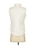 Style&Co 100% Polyester Solid Ivory Vest Size P (petite) - photo 2