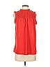 NY Collection 100% Polyester Red Sleeveless Blouse Size S - photo 1