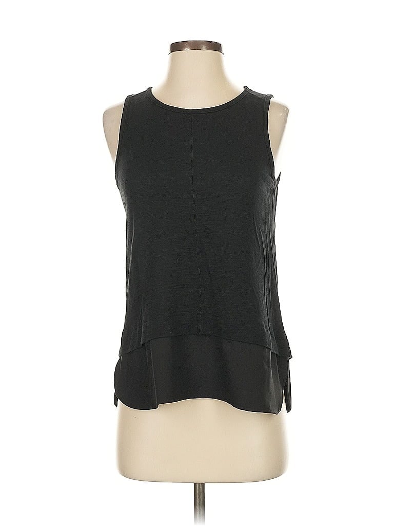Pre-owned J.crew Factory Store Sleeveless T-shirt In Black
