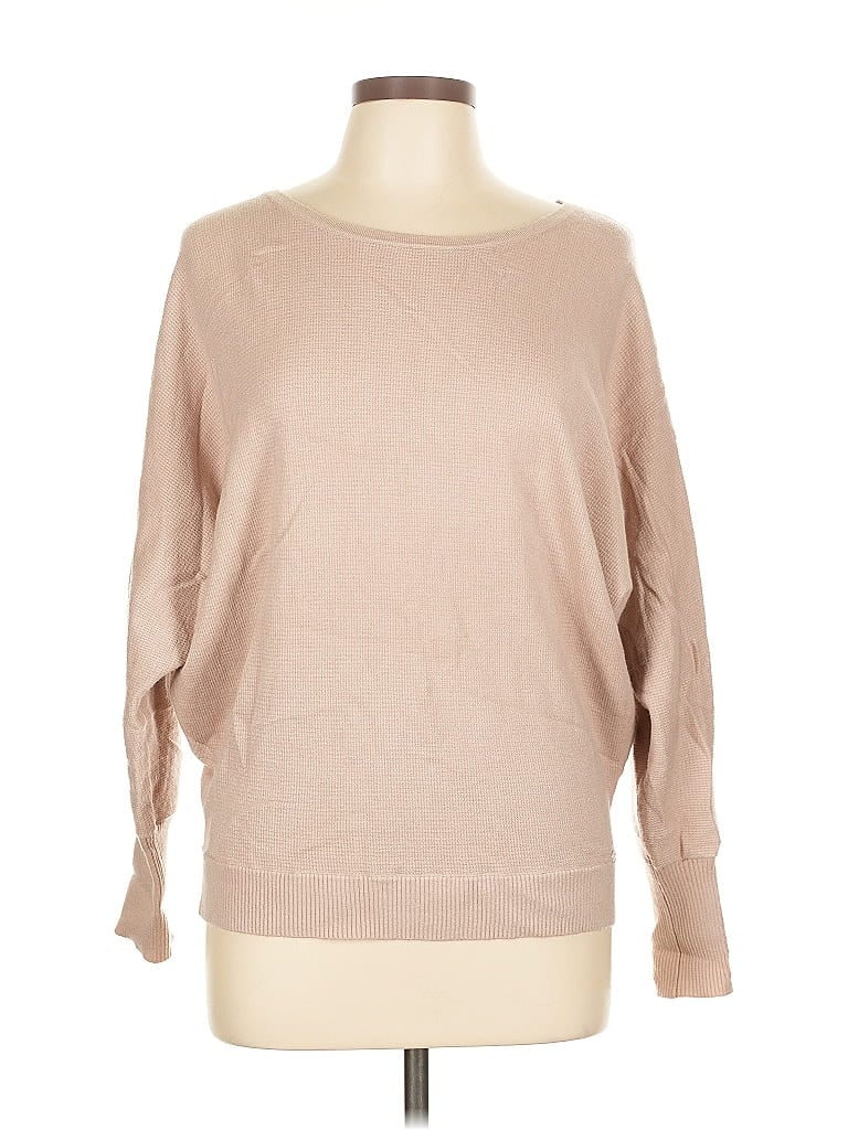 Pre-owned T Tahari Pullover Sweater In Brown