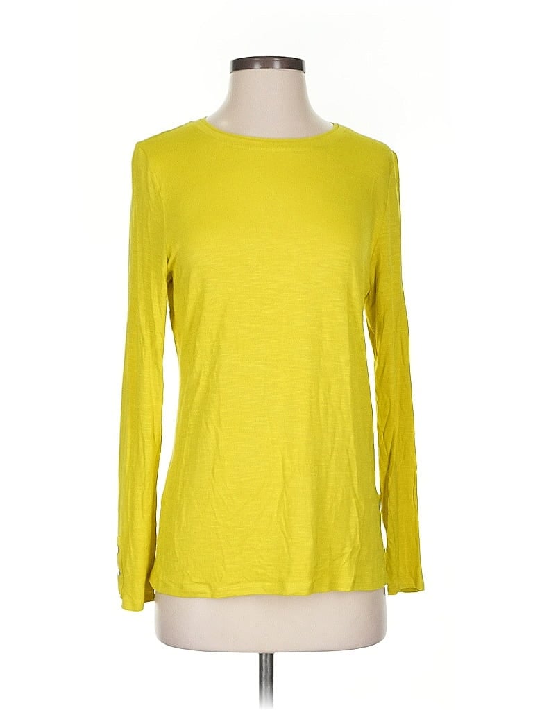 Pre-owned Marble Long Sleeve T-shirt In Yellow