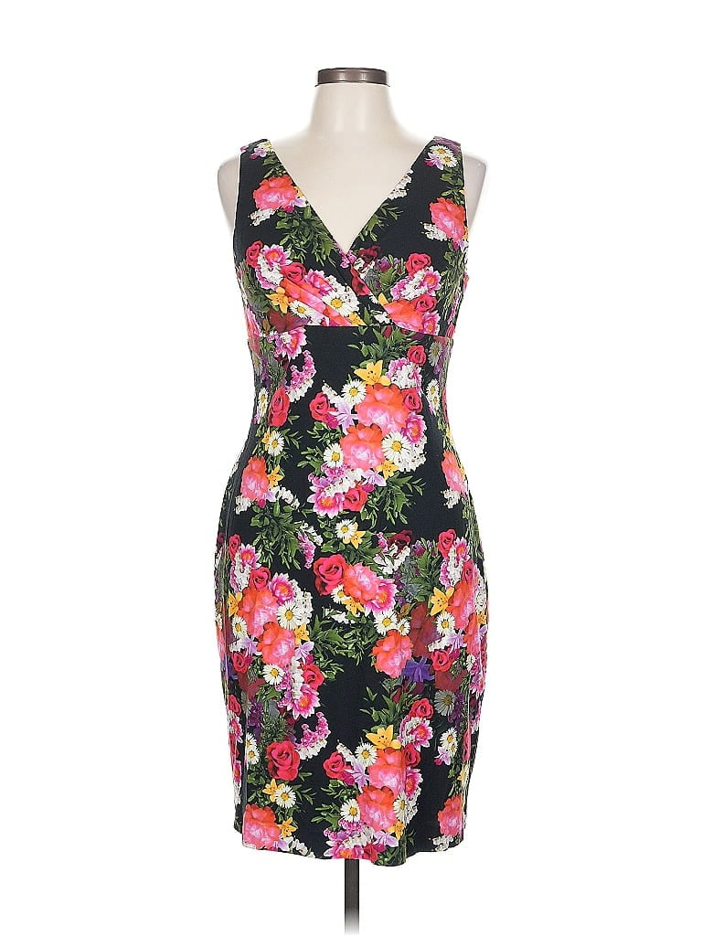 Pre-owned Aidan Mattox Cocktail Dress In Black