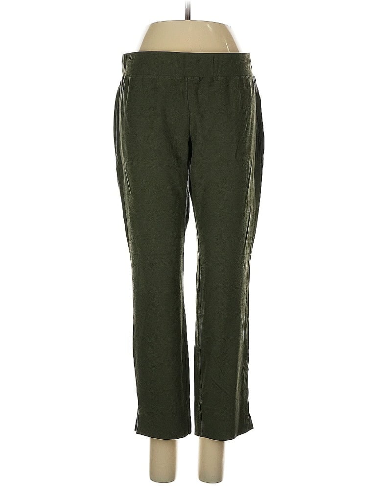 Pre-owned Eileen Fisher Track Pants In Green