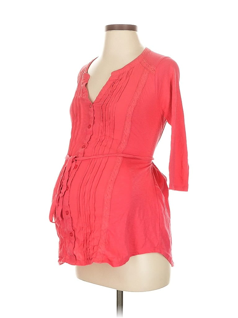 Pre-owned Oh Baby By Motherhood Kimono In Red