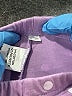 Unbranded Polka Dots Pink Purple Leggings Size 0-3 mo - photo 3