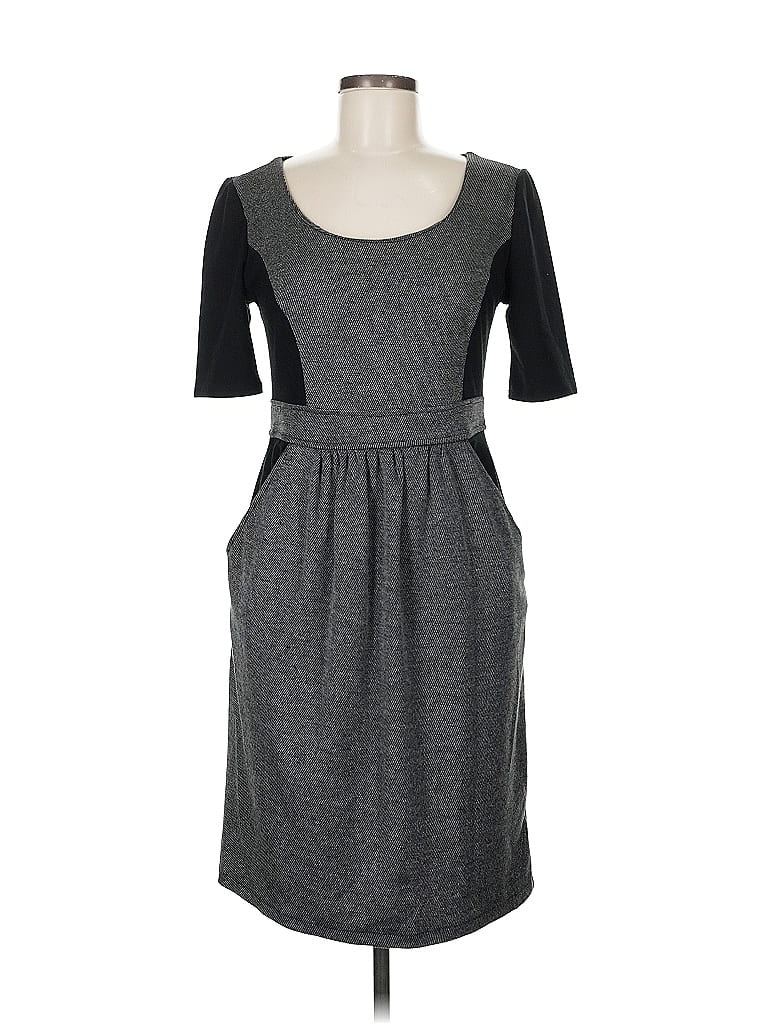 Pre-owned Merona Casual Dress In Gray