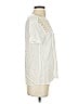 Ella Moss 100% Rayon Ivory Short Sleeve Top Size XS - photo 4