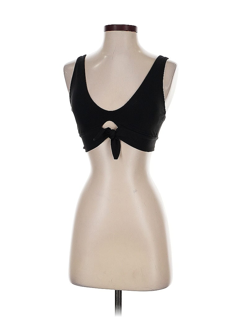 Pre-owned Robin Piccone Sports Bra In Black