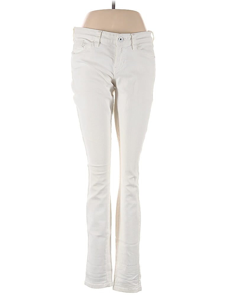 Pre-owned Guess Jeans In White