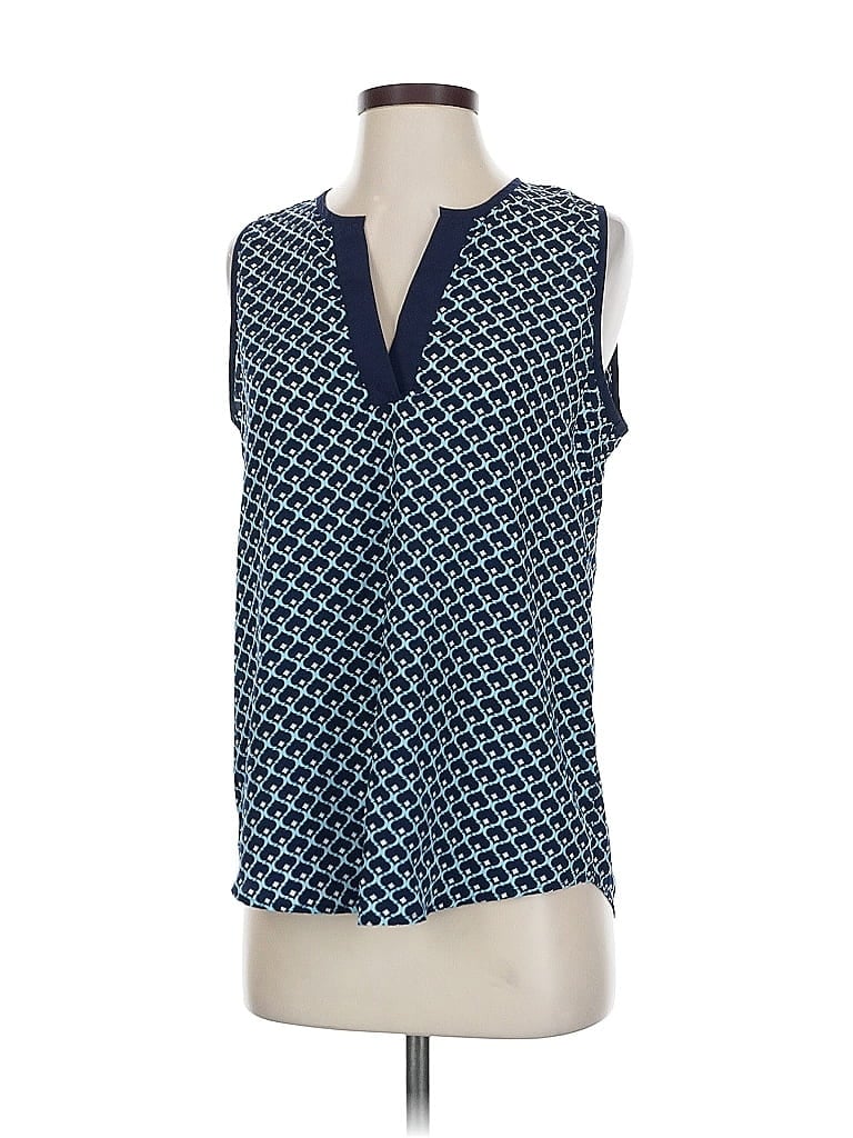 41HAWTHORN Pre-owned Sleeveless Blouse In Blue
