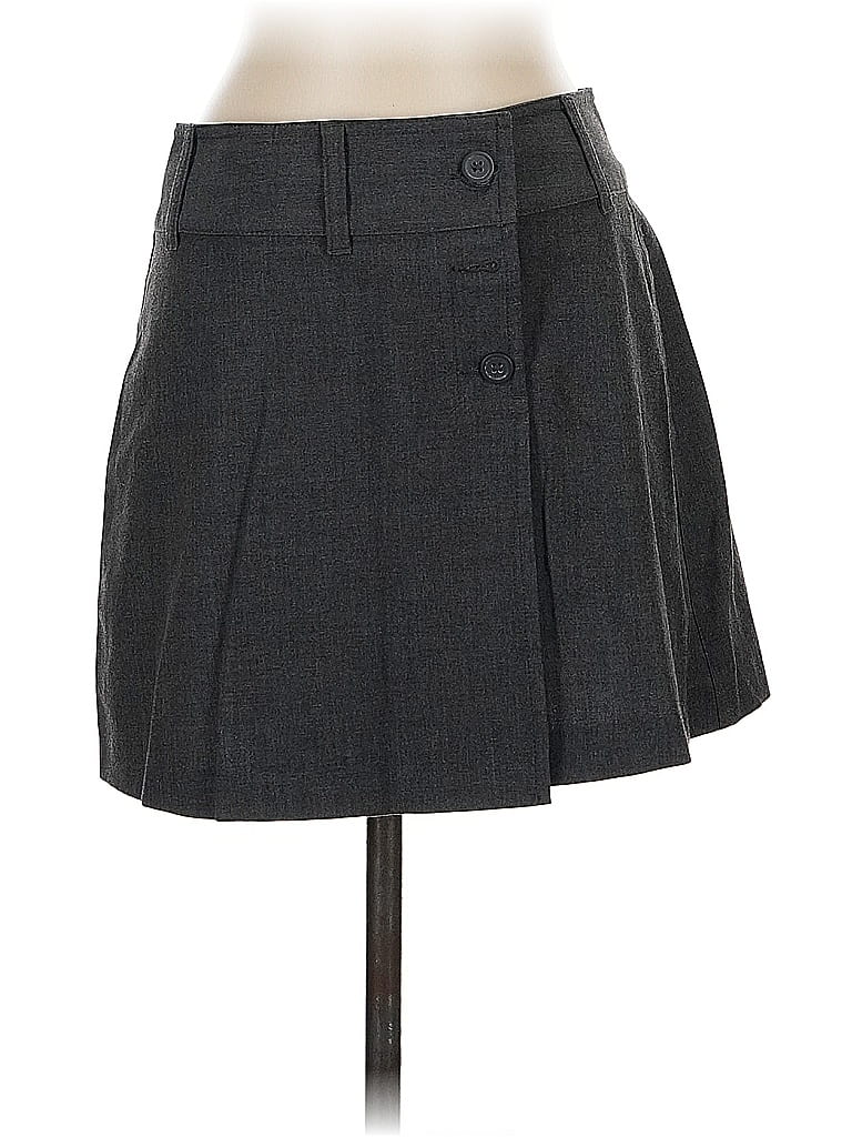Pre-owned Old Navy Formal Skirt In Gray