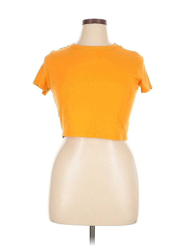 Pre-owned Wild Fable Short Sleeve T-shirt In Orange