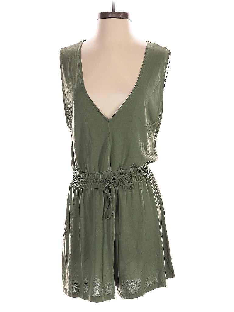 Pre-owned Silence And Noise Romper In Green