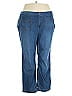 Susan Graver Blue Jeans Size 24 waist (petite) - photo 1