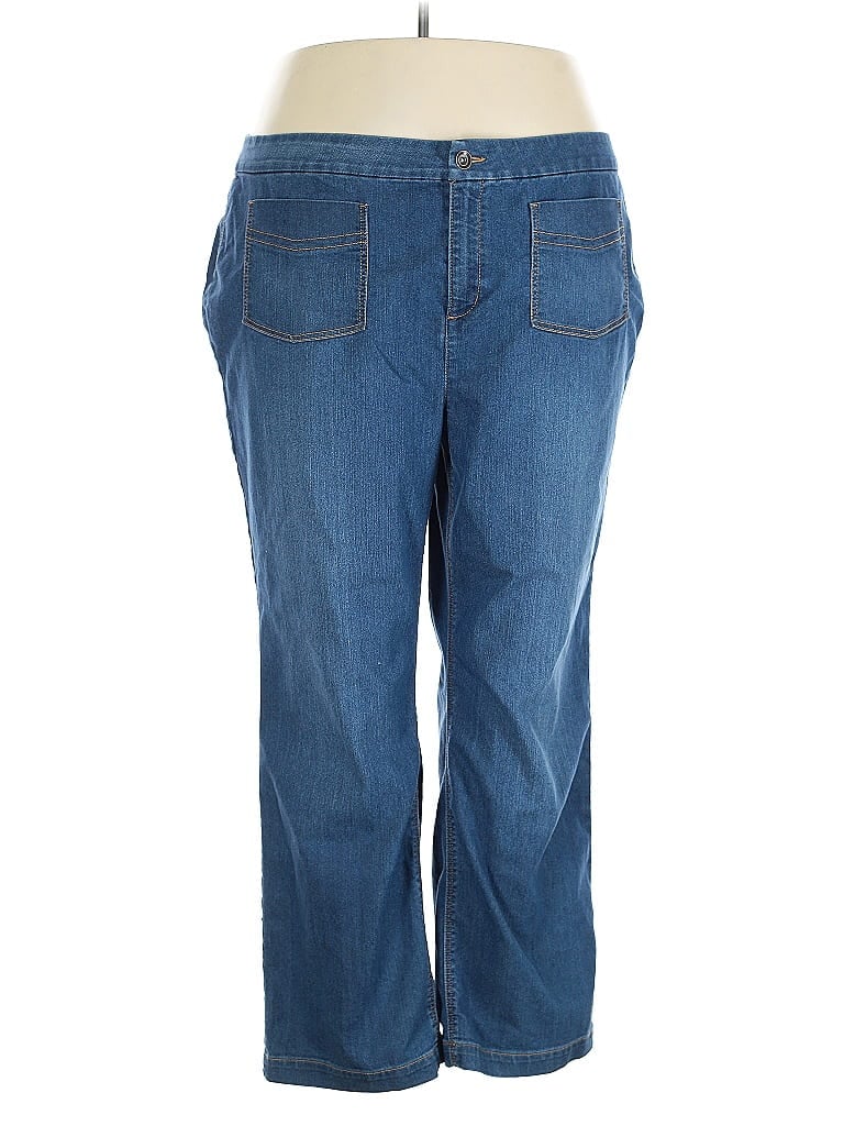 Click to view more detailed imagery on our partner's website Pre-owned Susan Graver Jeans In Blue