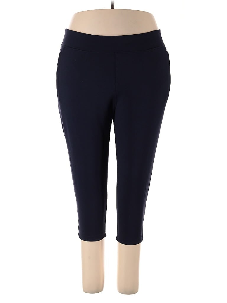 Pre-owned T By Talbots Active Pants In Blue