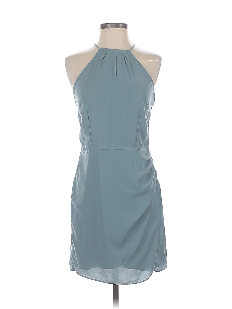 Pre-owned Abercrombie & Fitch Cocktail Dress In Blue