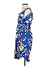 Guess Print Blue Casual Dress Size 4 - photo 5