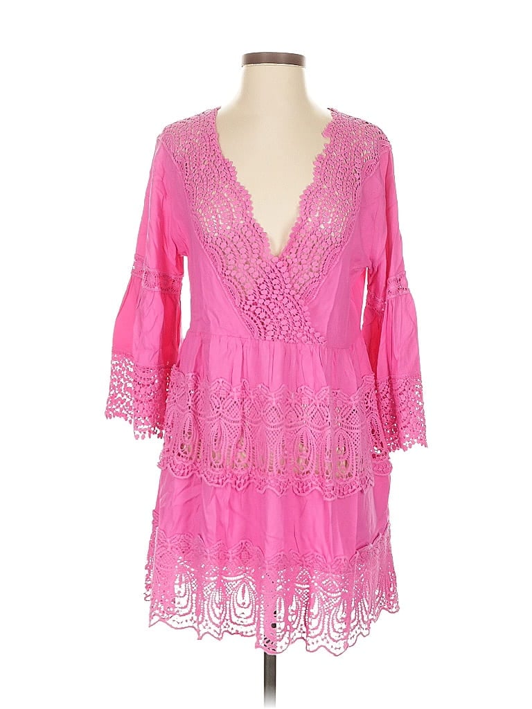 Click to view more detailed imagery on our partner's website Pre-owned Melissa Odabash Cocktail Dress In Pink