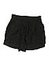 Whimsy + Row 100% Tencel Solid Black Shorts Size L - photo 1