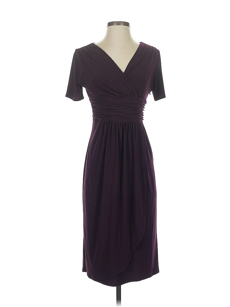 Pre-owned Evan Picone Cocktail Dress In Purple