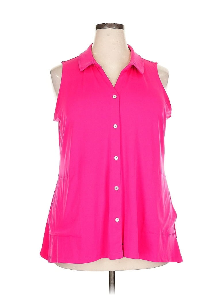 Pre-owned Susan Graver Casual Dress In Pink