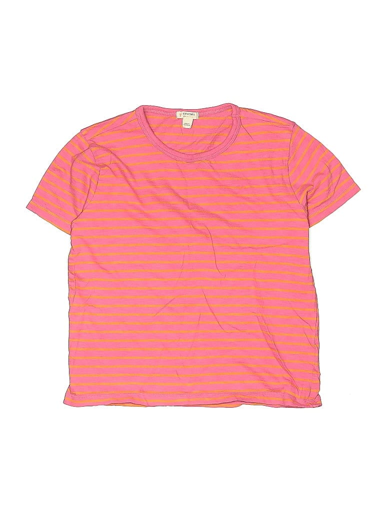 Pre-owned Crewcuts Kids' Short Sleeve T-shirt In Pink