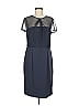 JS Collections Solid Gray Cocktail Dress Size 8 - photo 1