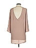 Bellatrix 100% Polyester Tan 3/4 Sleeve Blouse Size S - photo 2
