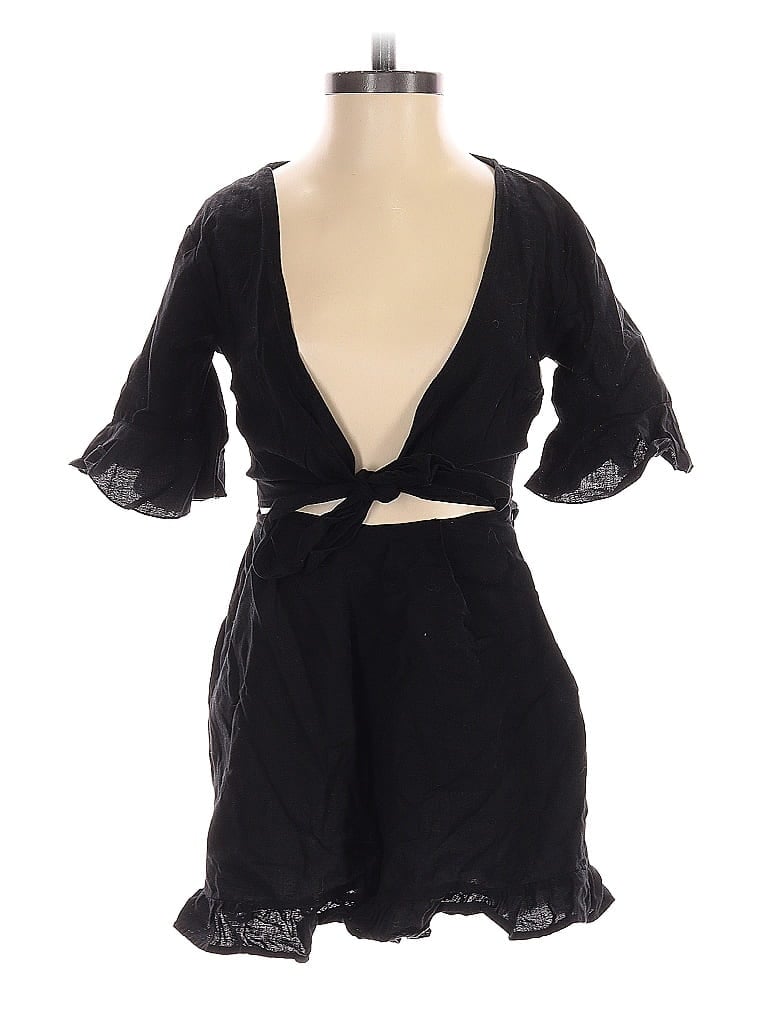 Pre-owned Asos Design Romper In Black